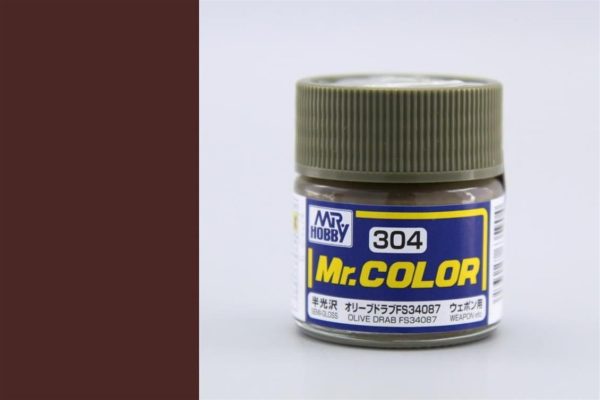 Mr.Hobby C-304 10 ml. Olive Drab FS34087