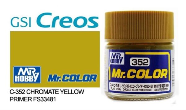 Mr.Hobby C-352 10 ml. Chromate Yellow Primer FS33481