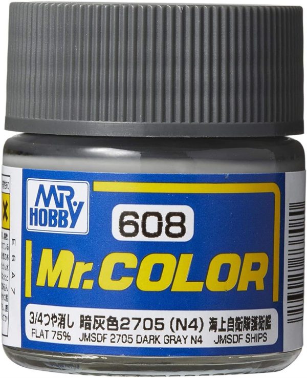 Mr.Hobby C-608 10 ml. JMSDF 2705 Dark Gray N4