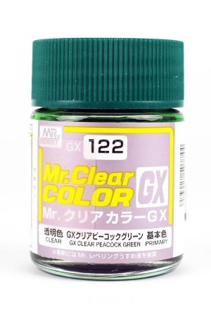 Mr.Hobby GX-122 18 ml. Clear Peacock Green