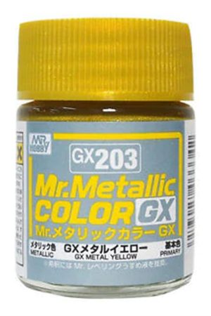 Mr.Hobby GX-203 18 ml. Metallic Yellow