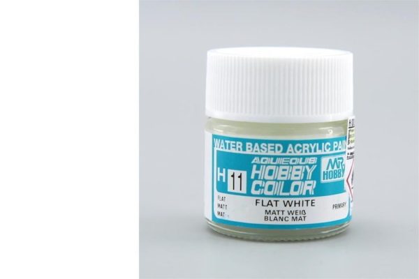 Mr.Hobby H-011 10 ml. Flat White