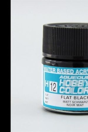 Mr.Hobby H-012 10 ml. Flat Black