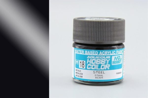 Mr.Hobby H-018 10 ml. Steel