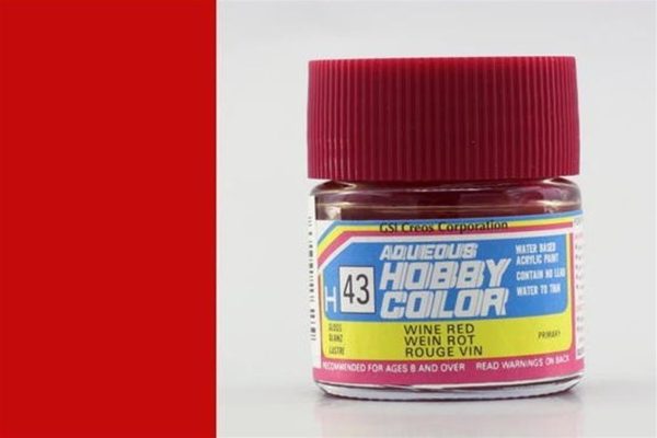 Mr.Hobby H-043 10 ml. Wine Red