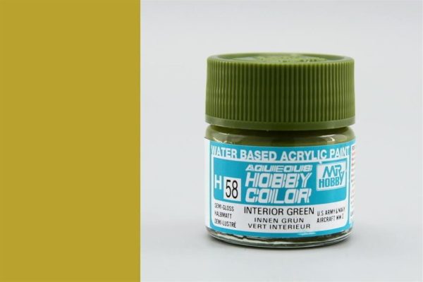 Mr.Hobby H-058 10 ml. Interior Green