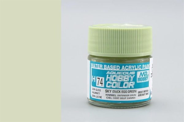 Mr.Hobby H-074 10 ml. Sky (Duck Egg Green)