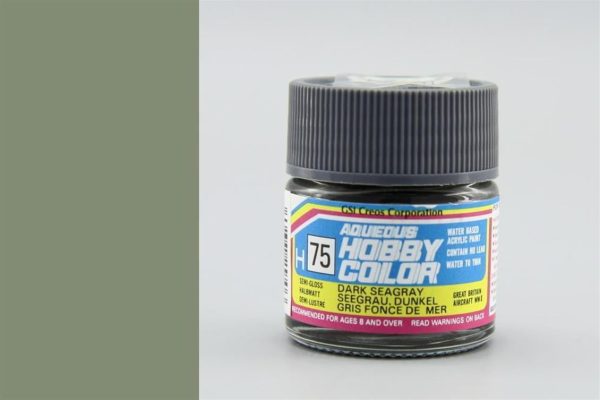 Mr.Hobby H-075 10 ml. Dark Seagray