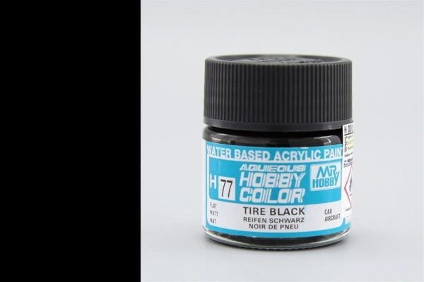 Mr.Hobby H-077 10 ml. Tire Black