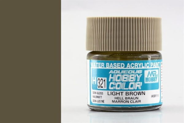 Mr.Hobby H-321 10 ml. Semi Gloss Light Brown