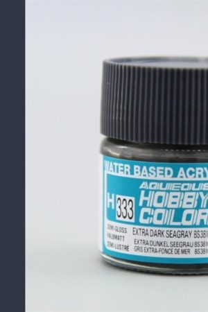 Mr.Hobby H-333 10 ml. Extra Dark Seagray BS381C/640