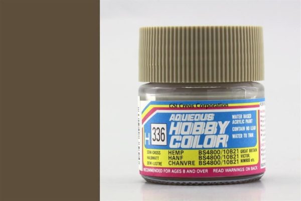 Mr.Hobby H-336 10 ml. Semi Gloss Hemp