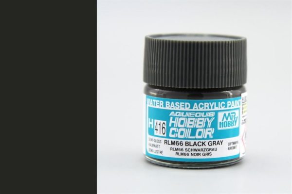 Mr.Hobby H-416 10 ml. RLM66 Black Gray