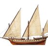 Occre 14002 1/60 Ölçek, Cazador Yelkenli Tekne Ahşap Model Kiti - Görsel 3
