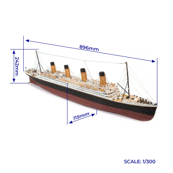 Occre 14009 0 RMS Titanic - Görsel 5