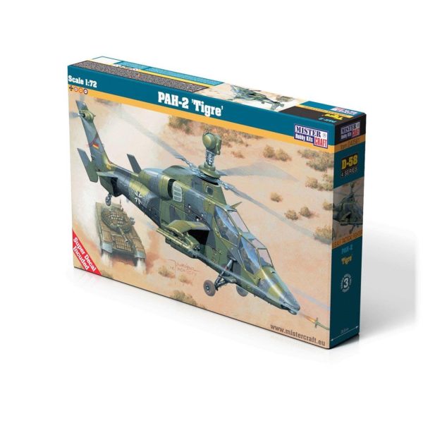 Mistercraft D058 1/72 PAH-2 (Tigre) Helikopter Plastik Model Kiti
