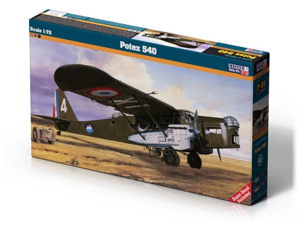 Mistercraft F051 1/72 Potez 540 Keşif-Bombardıman Uçağı Plastik Model Kiti