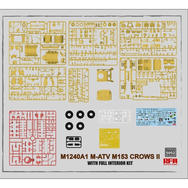 M1240A1 M-ATV (M153 CROWS II Silahlı ) Askeri Aracı