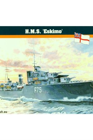 Mistercraft S092 1/600 HMS (Eskimo) Zırhlı Gemi Plastik Model Kiti