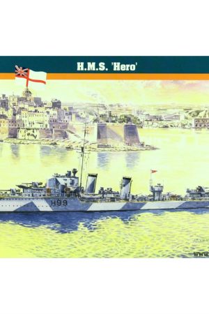 Mistercraft S097 1/500 HMS (Hero) Zırhlı Gemi Plastik Model Kiti