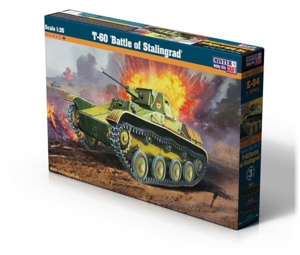 Mistercraft E004 1/35 T-60 (Stalingrad Savaşı) Tankı Plastik Model Kiti
