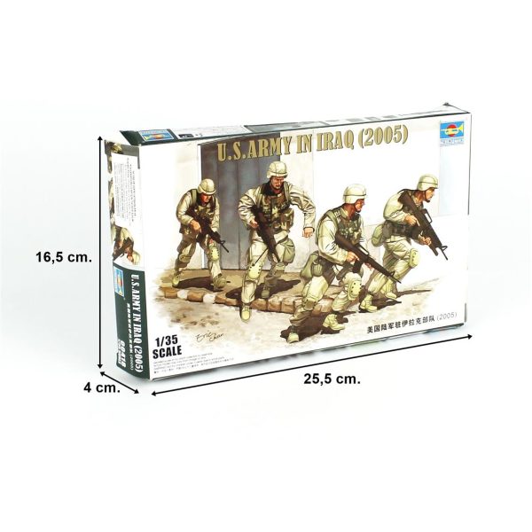 Trumpeter 00418 Amerikan Askerleri Irak'ta - Görsel 5
