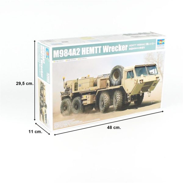 Trumpeter 01083 M984A2 HEMTT Kurtarma Aracı - Görsel 5