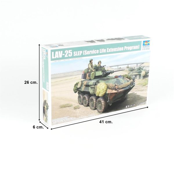 Trumpeter 01513 LAV-25 SLEP - Görsel 5