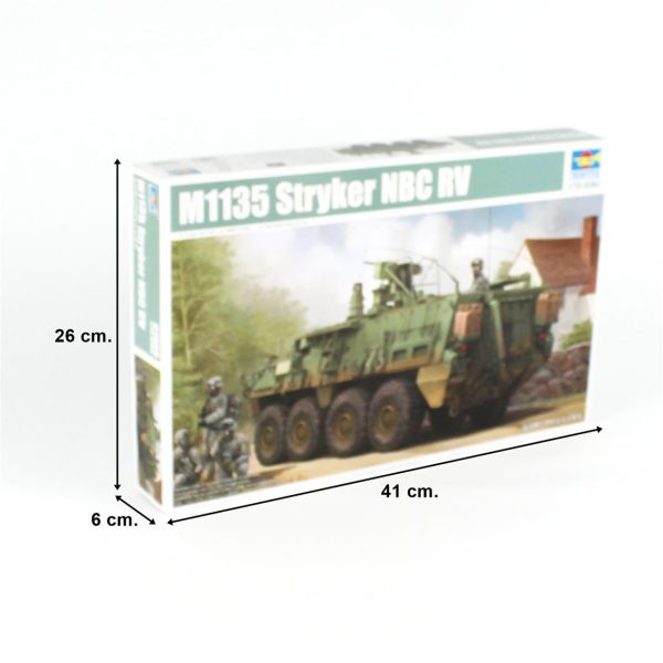 Trumpeter 01560 M1135 Stryker NBC RV - Görsel 5