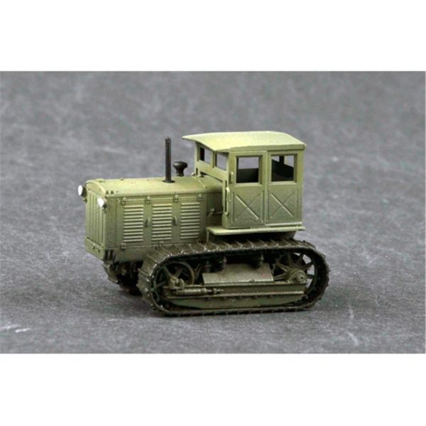 Trumpeter 07111 Rus ChTZ S-65 Paletli ve Sürücü Kabinli Traktör - Görsel 4