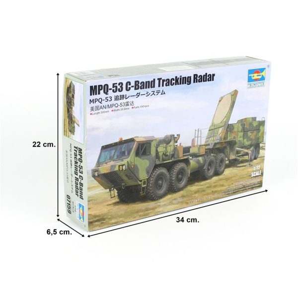 Trumpeter 07159 MPQ-53 C-Band Takip Radarı - Görsel 5
