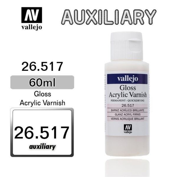 Vallejo 26517 60 ml. Parlak Vernik
