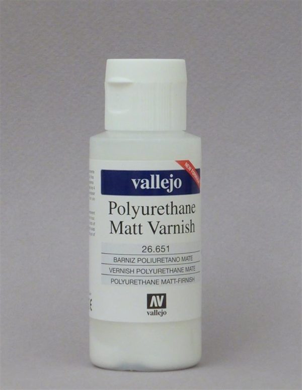 Vallejo 26651 60 ml. Poliüretan Mat Vernik