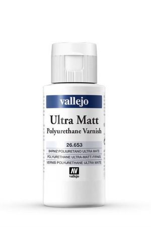 Vallejo 26653 60 ml. Poliüretan Ultra Mat Vernik
