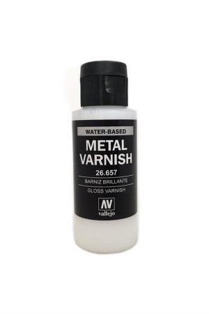 Vallejo 26657 60 ml. Parlak Metal Vernik