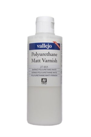 Vallejo 27651 200 ml. Poliüretan Mat Vernik