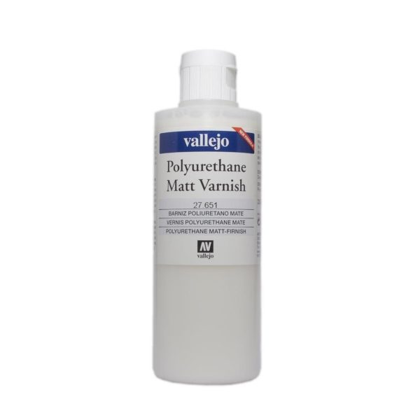 Vallejo 27651 200 ml. Poliüretan Mat Vernik