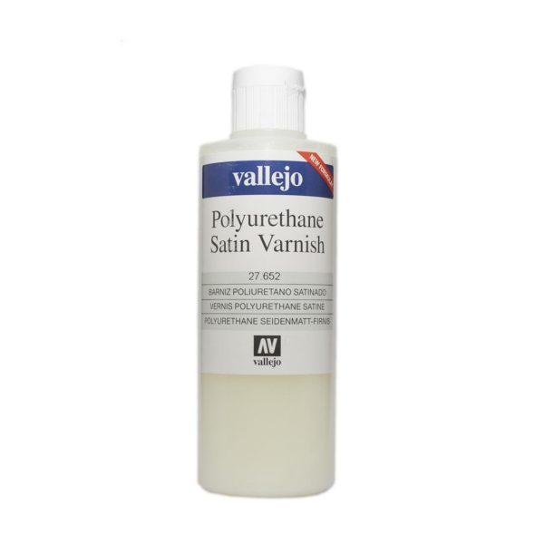 Vallejo 27652 200 ml. Poliüretan Yarı Mat Vernik