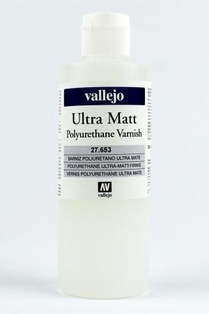Vallejo 27653 200 ml. Poliüretan Ultra Mat Vernik