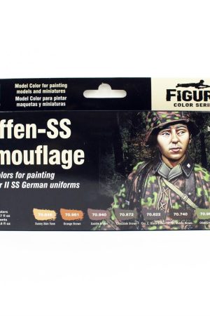 Vallejo 70180 8x18 ml. Waffen SS Camouflage by Jaume Ortiz