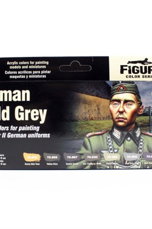 Vallejo 70181 8x18 ml. German Field Grey Uniform by Jaume Ortiz
