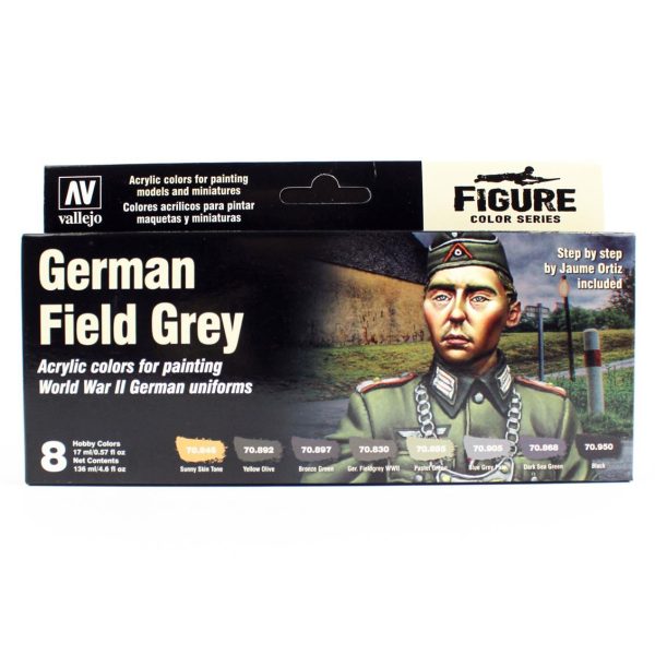 Vallejo 70181 8x18 ml. German Field Grey Uniform by Jaume Ortiz