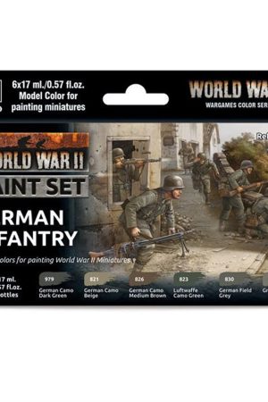 Vallejo 70206 6x18 ml. German Infantry