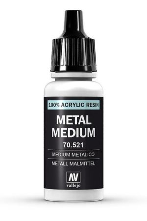 Vallejo 70521 18 ml. Metal Medium (Metalik Renge Dönüştürücü)