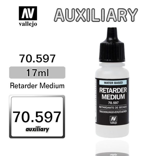 Vallejo 70597 18 ml. Retarder (Kuruma Geciktirici)