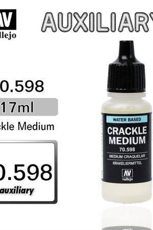 Vallejo 70598 18 ml. Crackle (Çatlak Oluşturma Sıvısı)