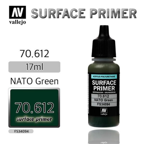 Vallejo 70612 18 ml. NATO Green