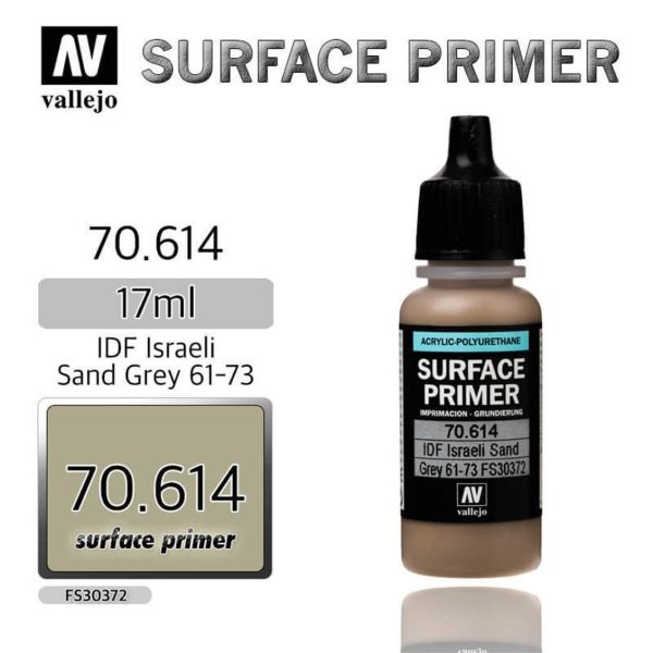 Vallejo 70614 18 ml. IDF Israeli Sand Grey 61-73