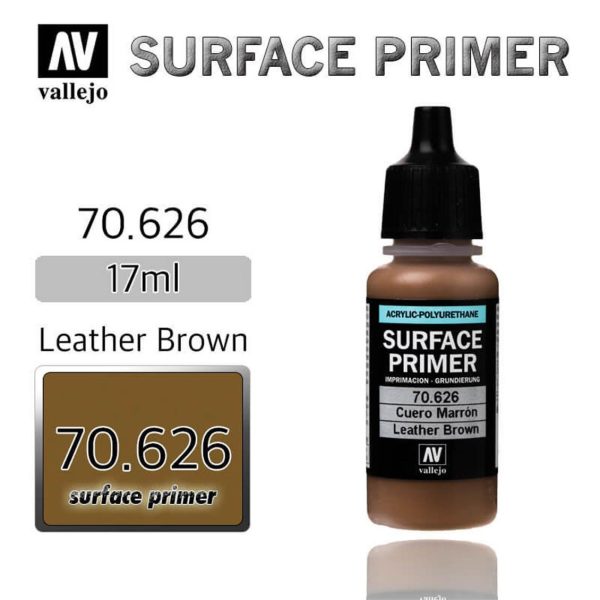 Vallejo 70626 18 ml. Leather Brown-Ga