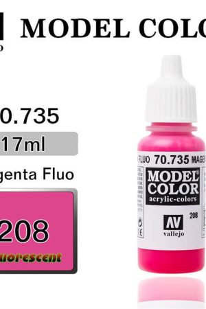 Vallejo 70735 18 ml. (208) Magenta Fluorescent